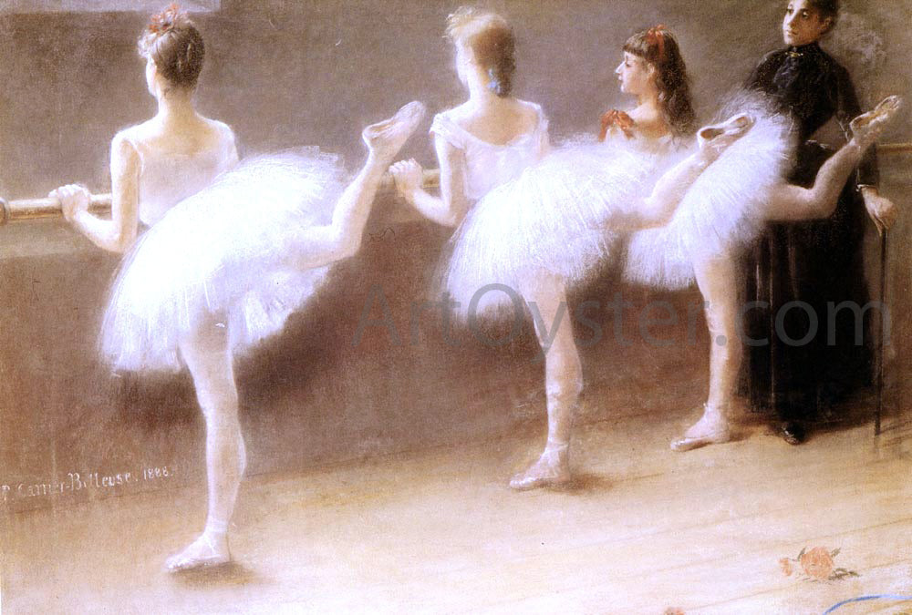 Pierre Carrier-Belleuse At The Barre - Canvas Print