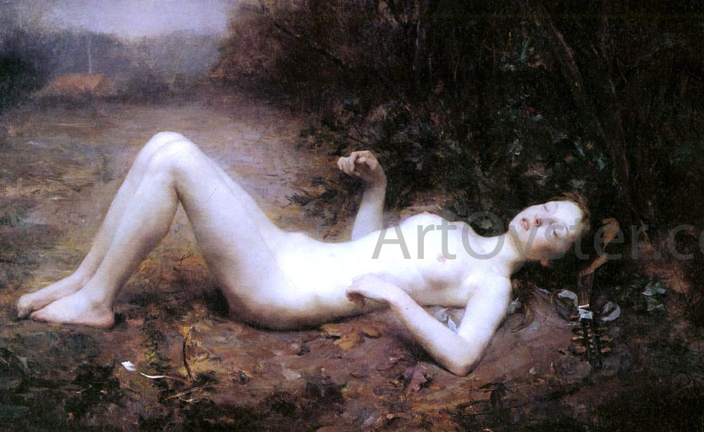 Georges Callot At The Birdseller's - Canvas Print