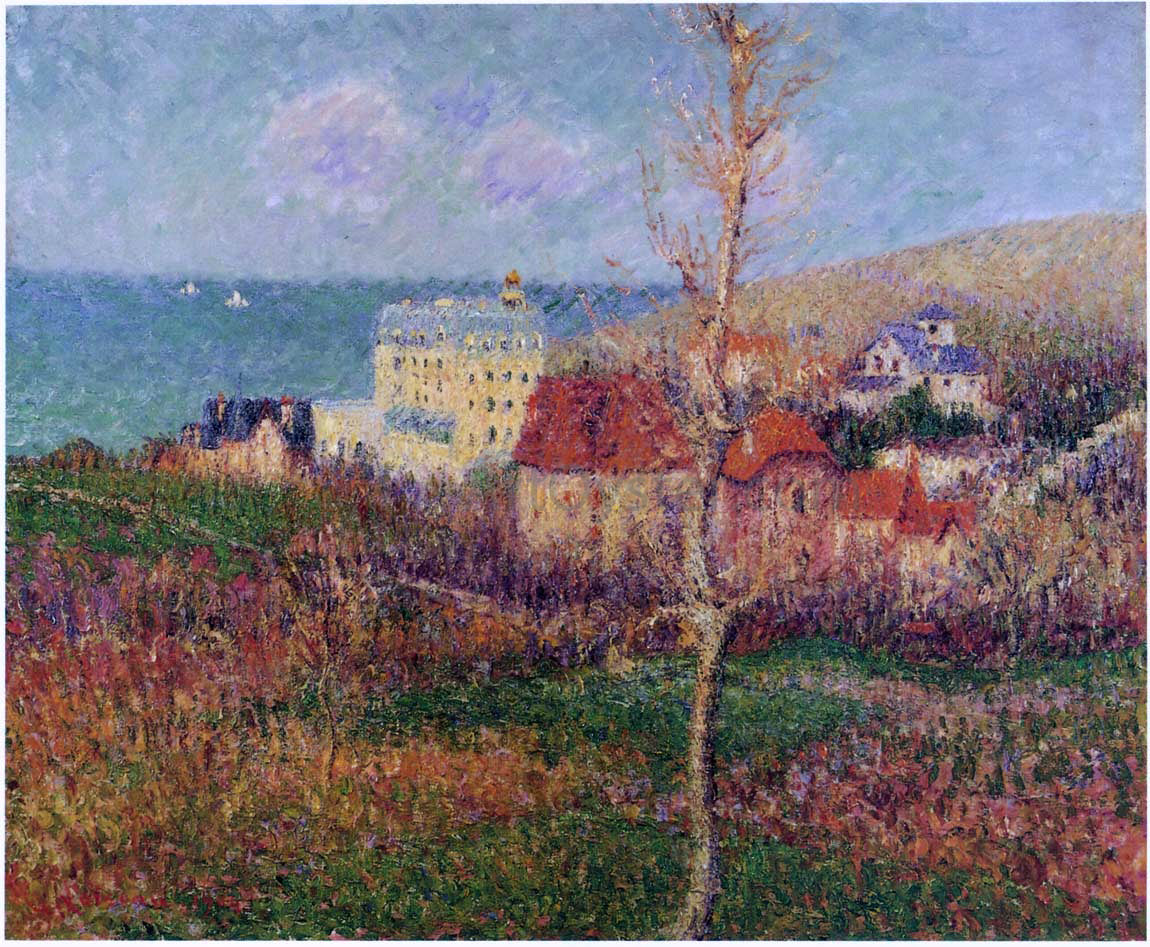 Gustave Loiseau At the Coast of Normandy - Canvas Print