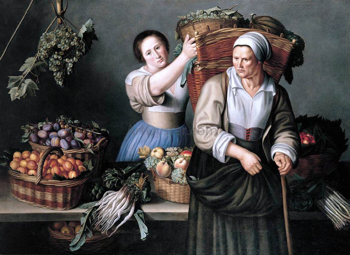 Louise Moillon At the Market Stall - Canvas Print
