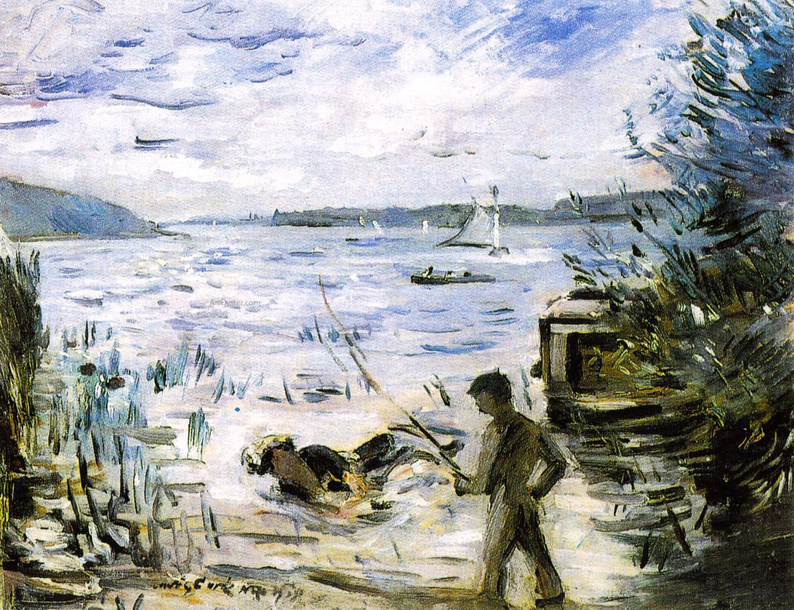Lovis Corinth At the Muritzsee - Canvas Print