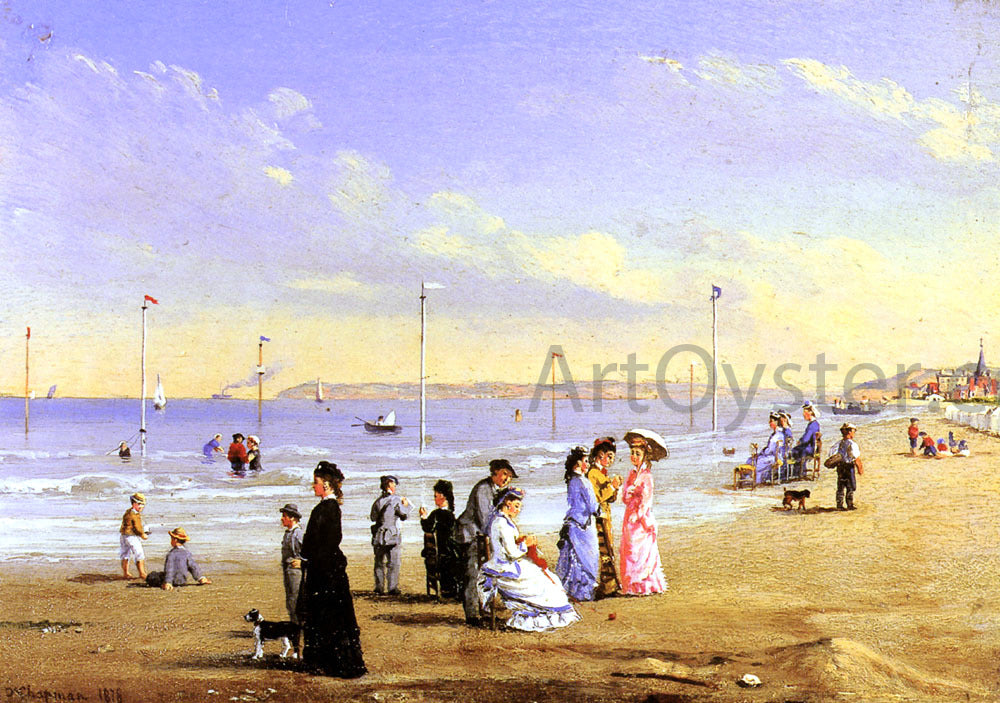 Conrad Wise Chapman At The Seaside - Canvas Print