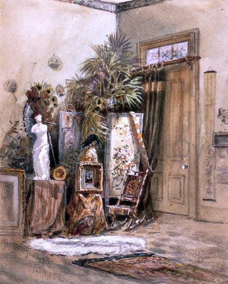 James Henry Moser Atlanta Studio - Canvas Print