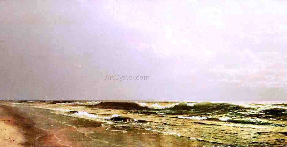 William Trost Richards Atlantic Seascape - Canvas Print