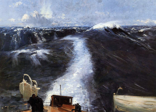 John Singer Sargent Atlantic Storm - Canvas Print