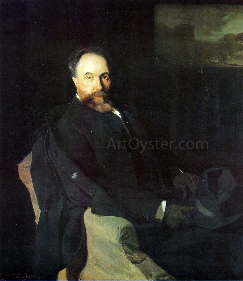 Joaquin Sorolla Y Bastida Aureliano de Beruete - Canvas Print