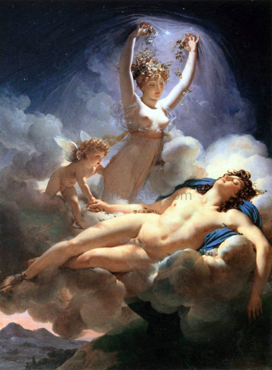 Pierre-Narcisse Guerin Aurora and Cephalus - Canvas Print