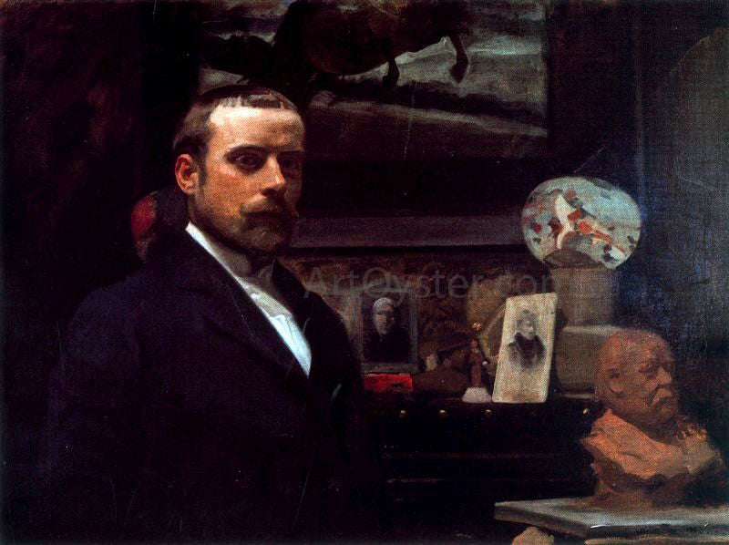 Cecilio Pla y Gallardo Autorretrato - Canvas Print