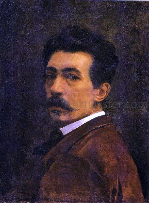 Joaquin Agrasot Juan Autorretrato - Canvas Print