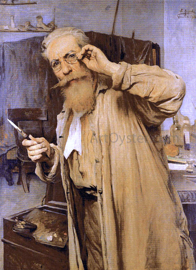Jose Jimenez Y Aranda Autorretrato - Canvas Print