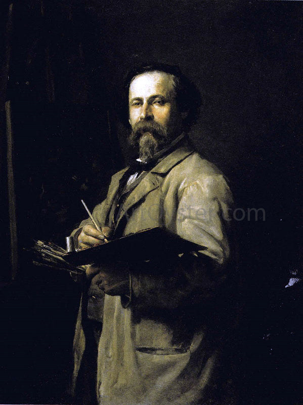 Salvador Martinez Cubells Autorretrato - Canvas Print