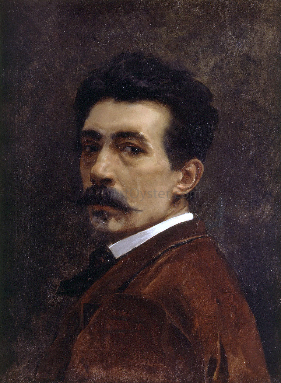 Juan Joaquin Agrasot Autorretrato - Canvas Print