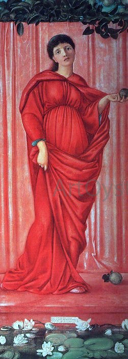 Sir Edward Burne-Jones Autumn - Canvas Print