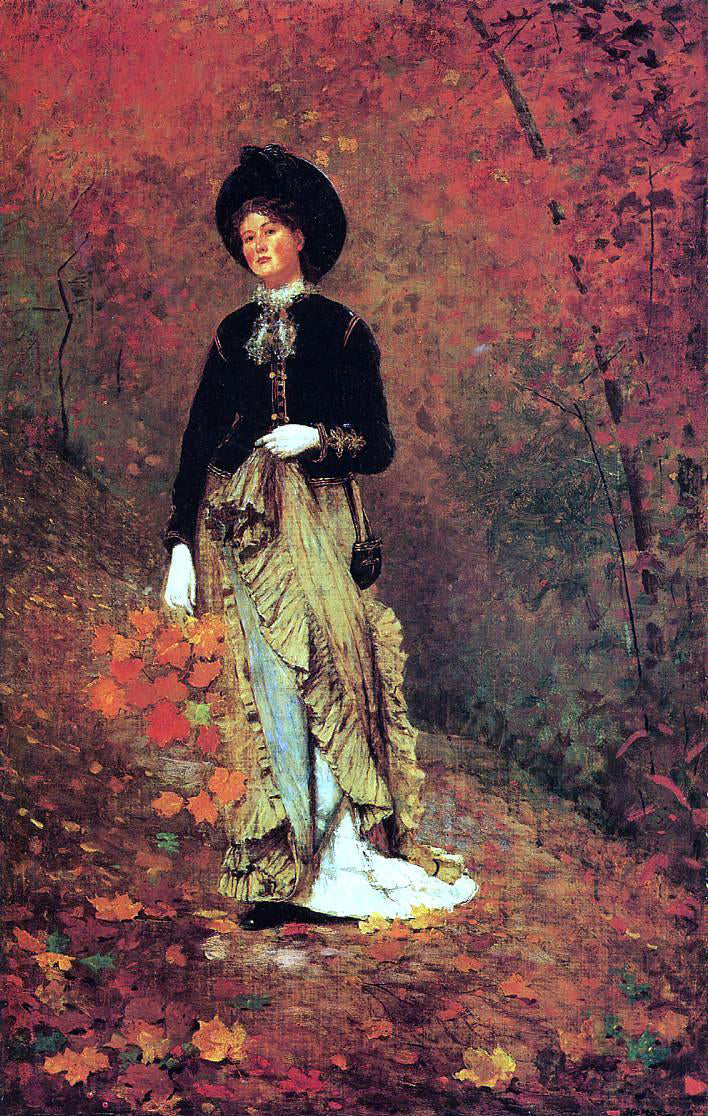 Winslow Homer Autumn - Canvas Print