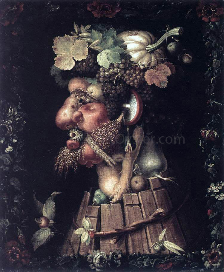 Giuseppe Arcimboldo Autumn - Canvas Print