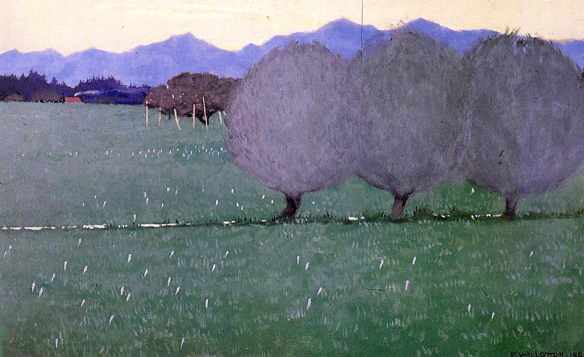 Felix Vallotton Autumn Crocuses - Canvas Print