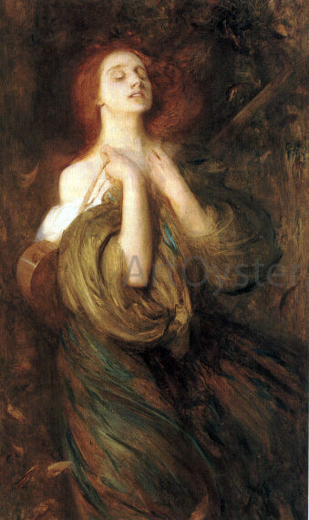 Arthur Hacker Autumn - Canvas Print