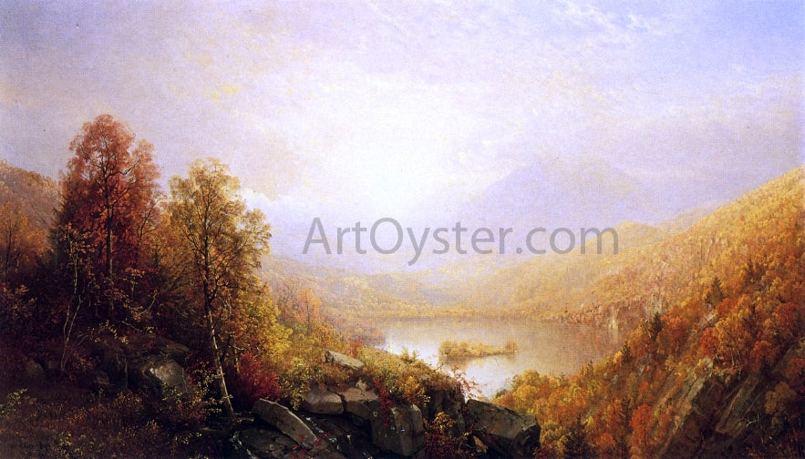 William Trost Richards Autumn in the Mountains - Canvas Print