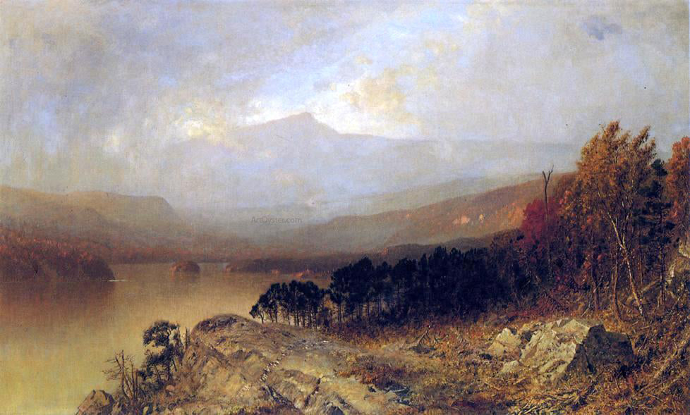 Alexander Helwig Wyant Autumn Landscape - Canvas Print