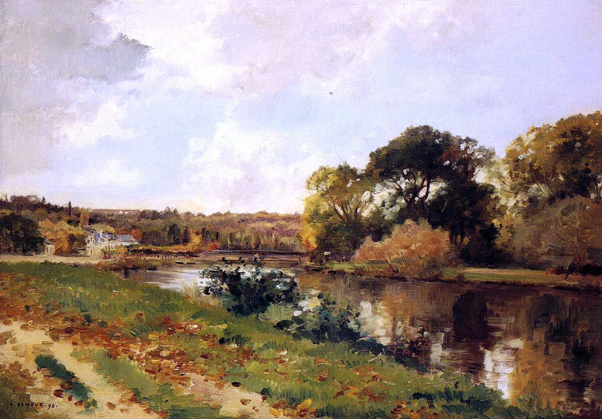 Pierre-Emmanuel Damoye Autumn Landscape - Canvas Print
