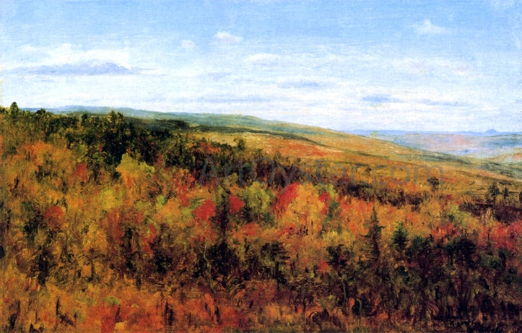 Thomas Worthington Whittredge Autumn Landscape - Canvas Print