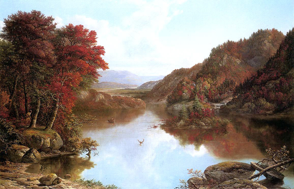 William Mason Brown Autumn Landscape - Canvas Print
