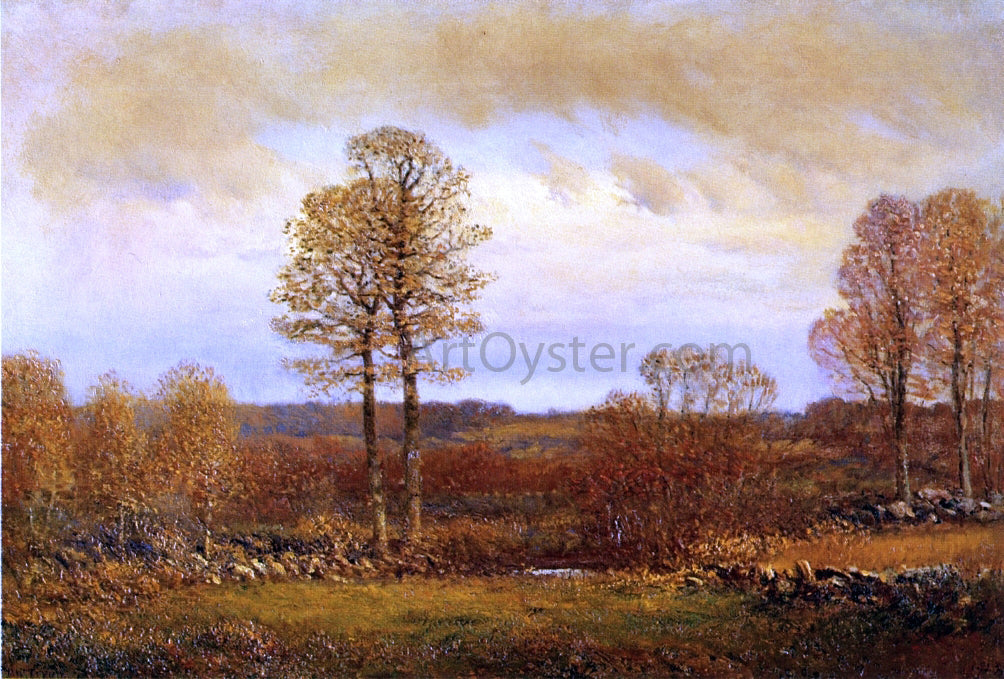 Dwight W Tryon Autumn Morning - Canvas Print