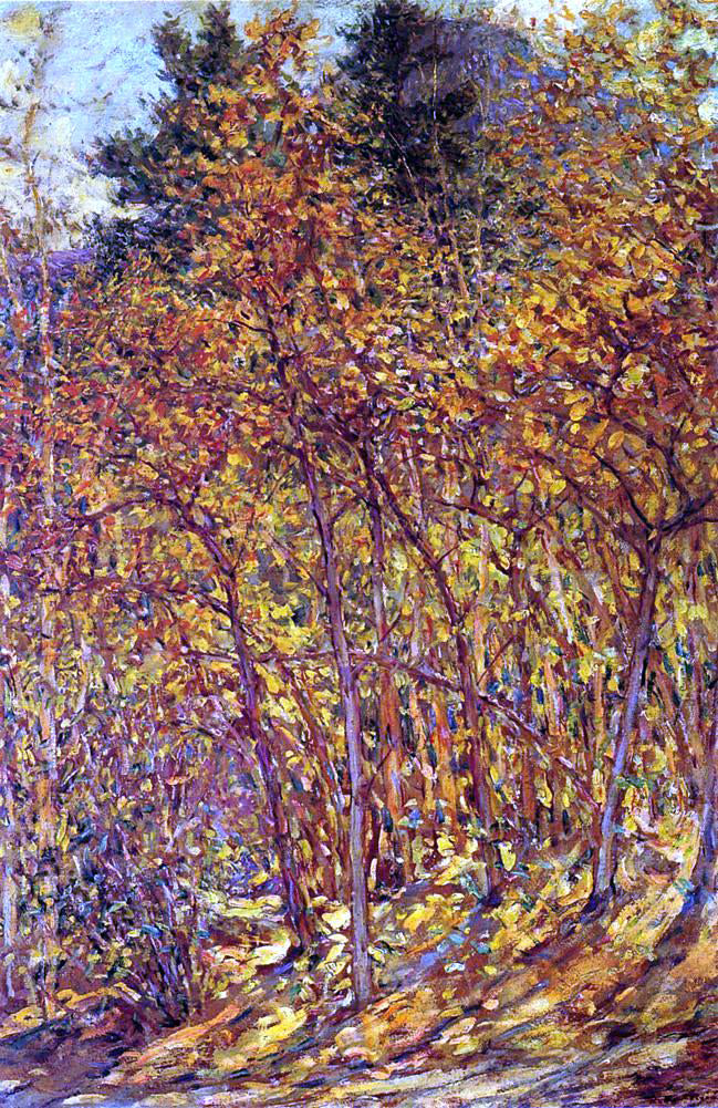 Robert Lewis Reid Autumn Sunlight - Canvas Print