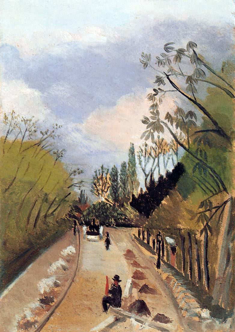 Henri Rousseau Avenue de l'Observatoire - Canvas Print
