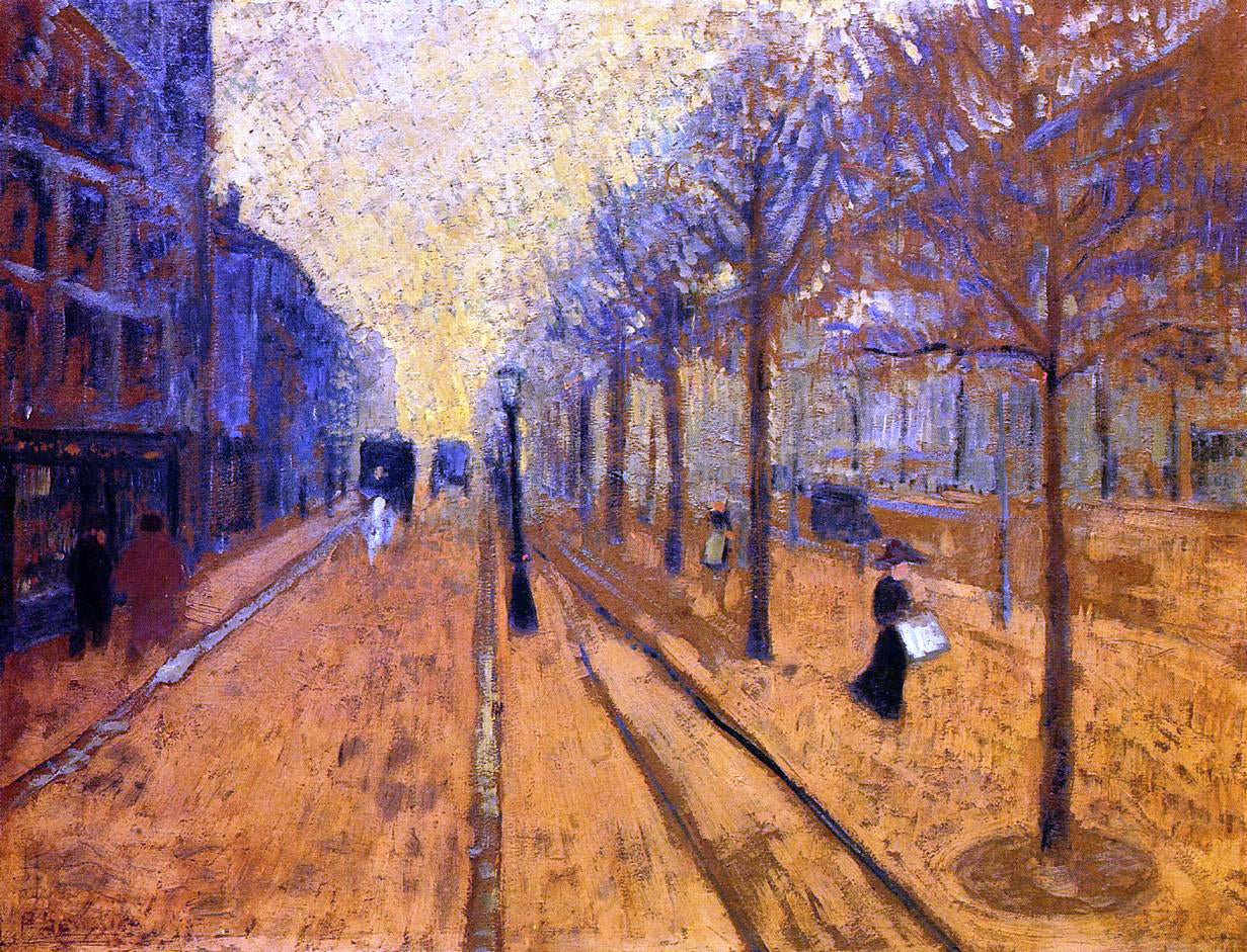 Paul Serusier Avenue de Neuilly - Canvas Print