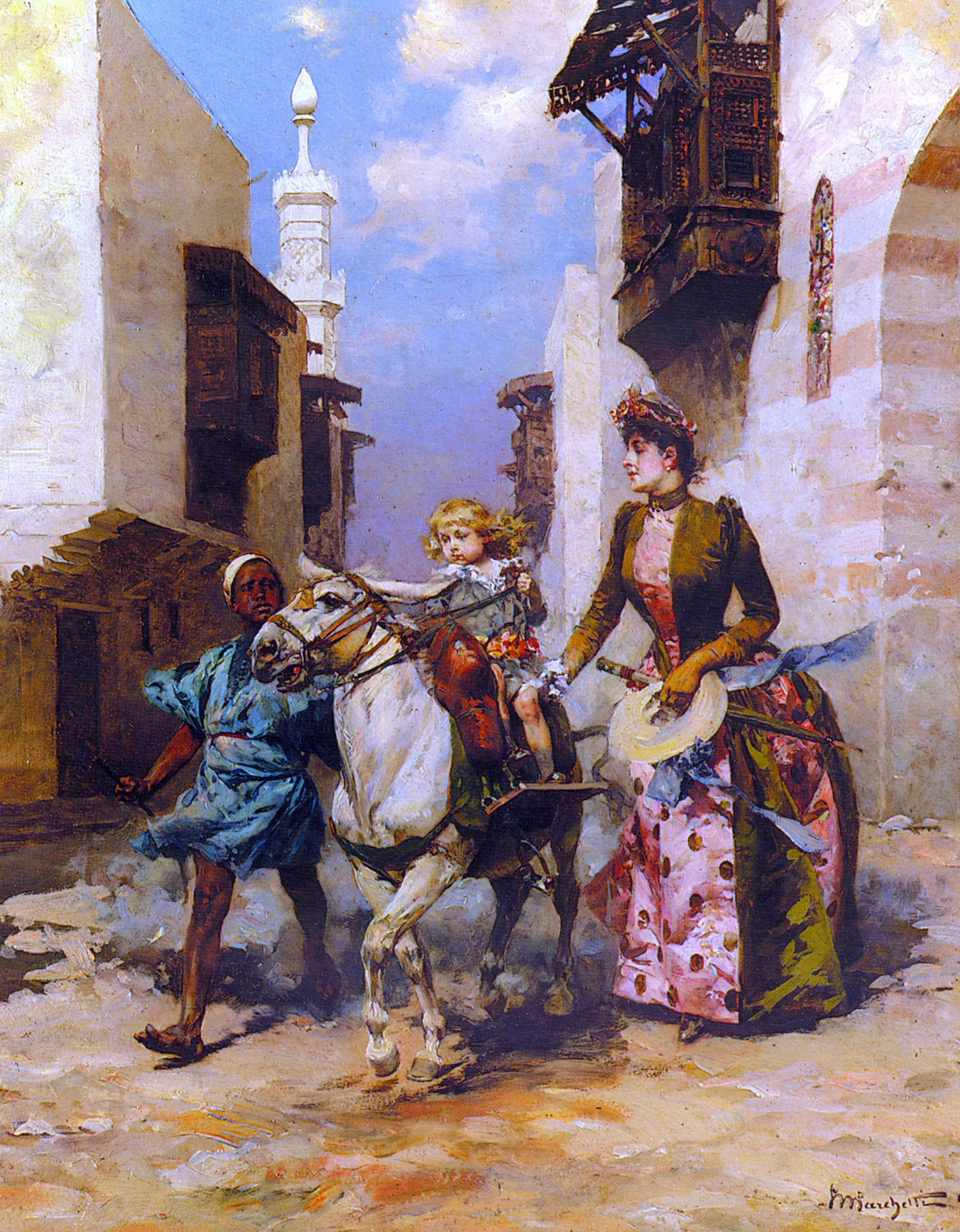Ludovico Marchetti Avventura Orientale - Canvas Print