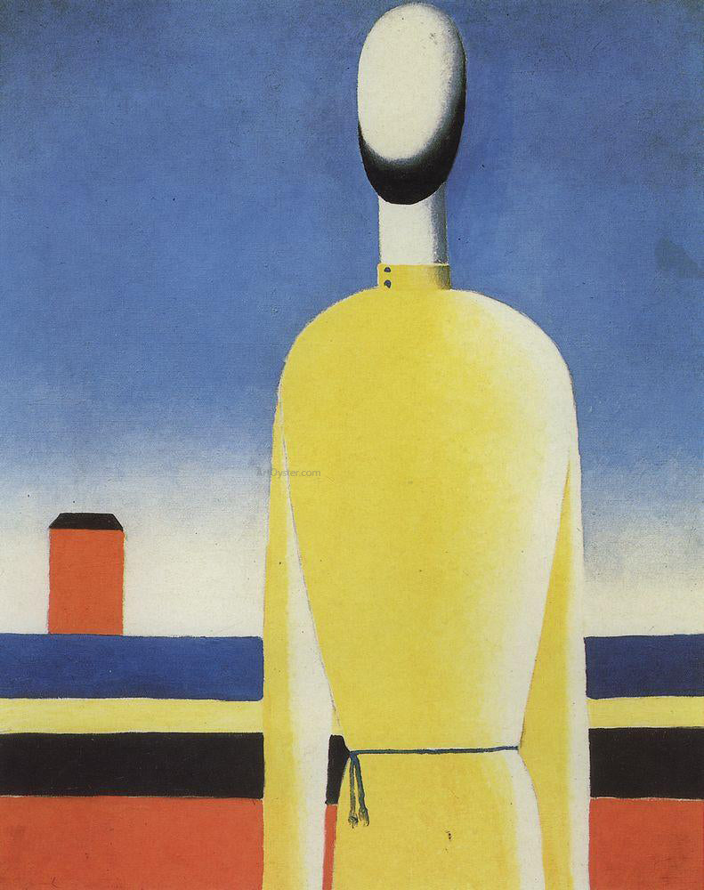 Kazimir Malevich Bad Premonition - Canvas Print