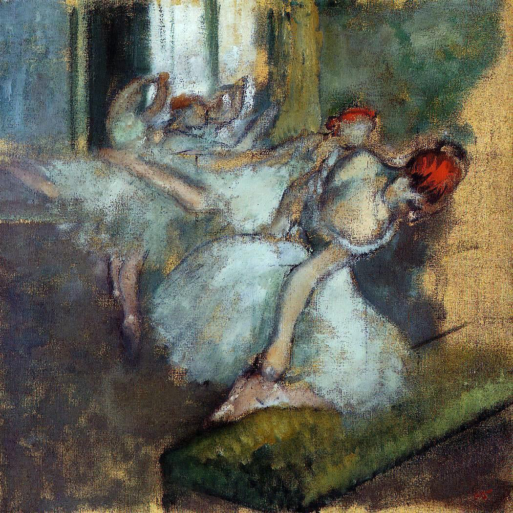Edgar Degas Ballet Dancers - Canvas Print