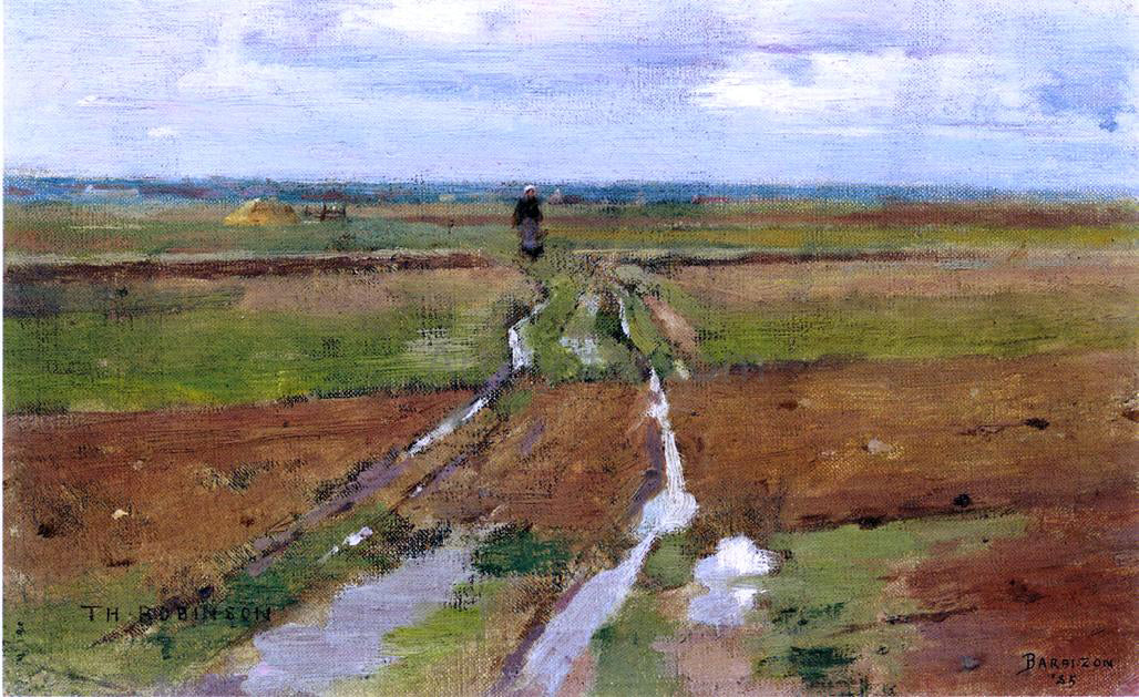 Theodore Robinson Barbizon - Canvas Print