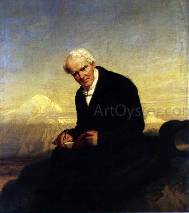 Julius Schrader Baron Alexander von Humbolt - Canvas Print