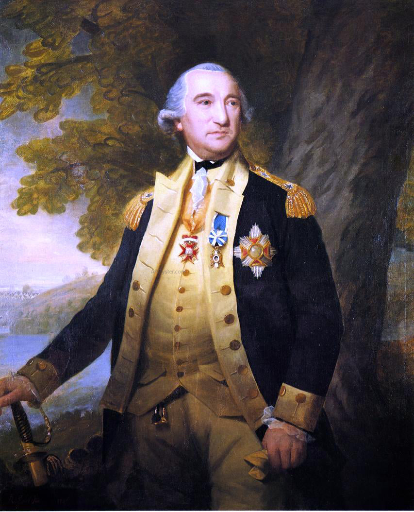 Ralph Earl Baron von Steuben - Canvas Print
