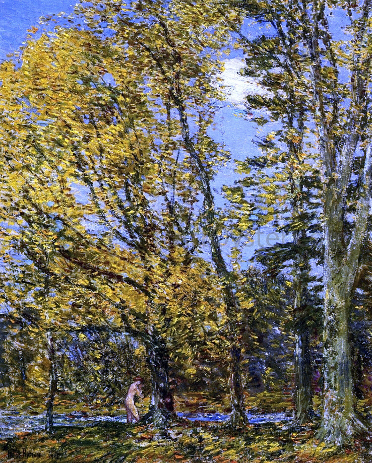 Frederick Childe Hassam Bather - Canvas Print