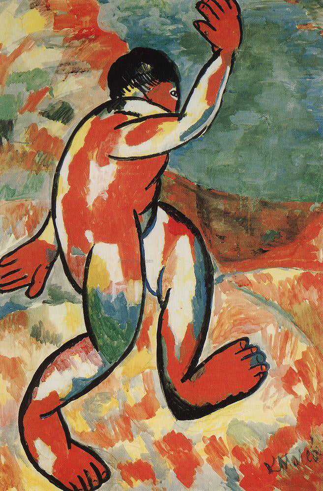 Kazimir Malevich Bather - Canvas Print