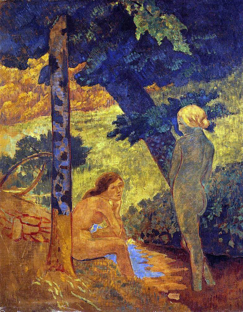 Paul Serusier Bathers - Canvas Print