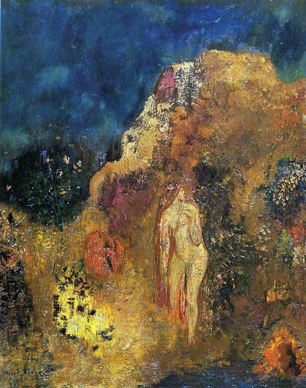 Odilon Redon Bathers - Canvas Print