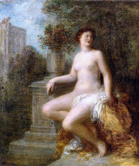 Henri Fantin-Latour Bathsheba - Canvas Print