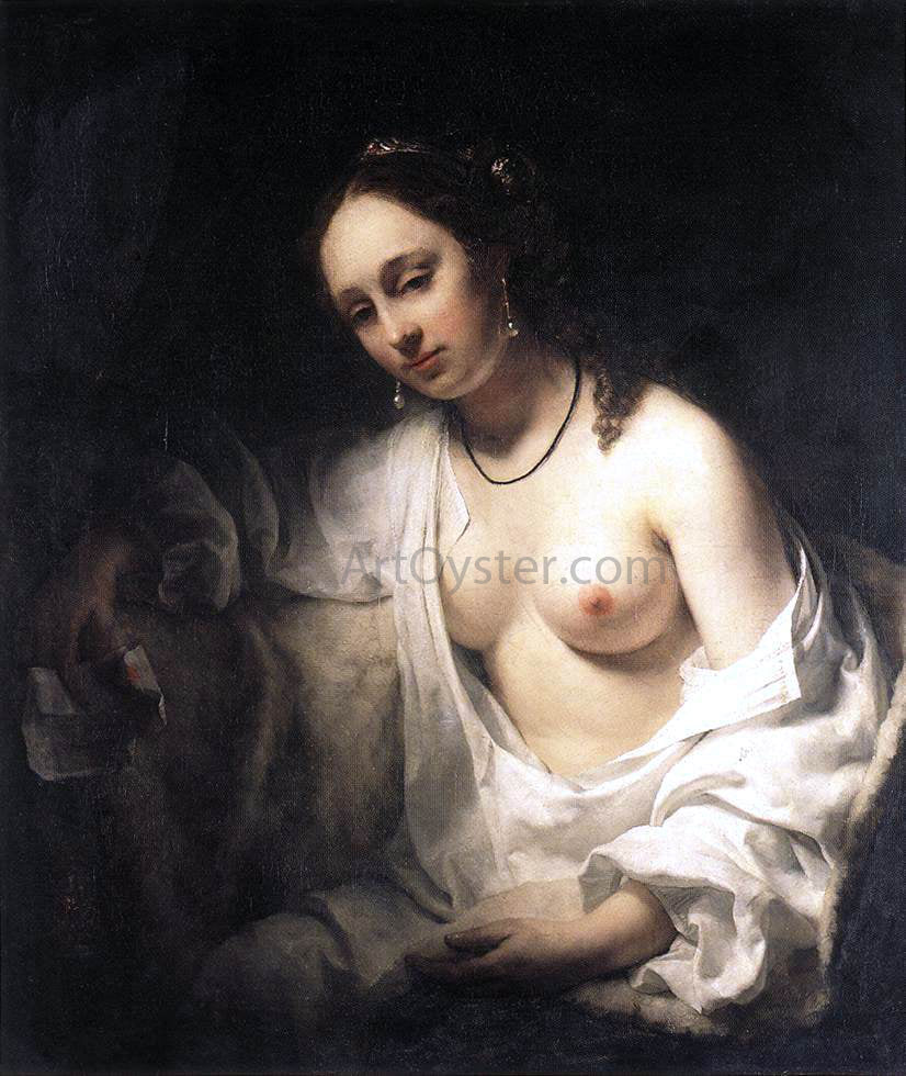 Willem Drost Bathsheba - Canvas Print