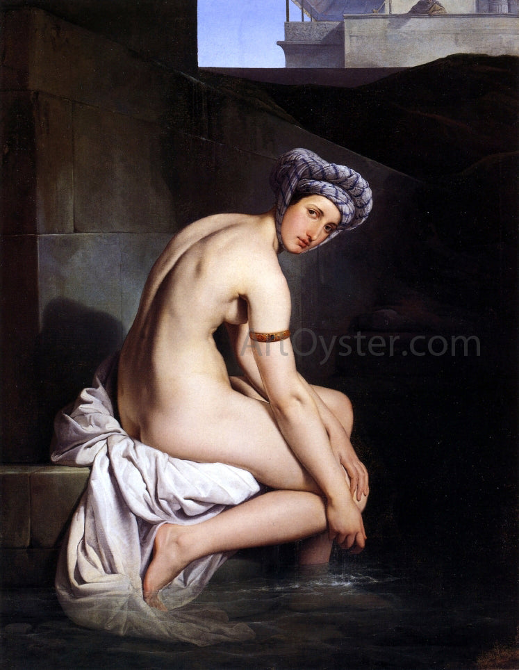Francesco Hayez Bathsheba - Canvas Print