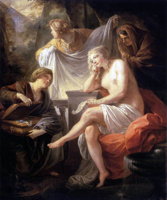 Friedrich Heinrich Fuger Bathsheba at the Bath - Canvas Print