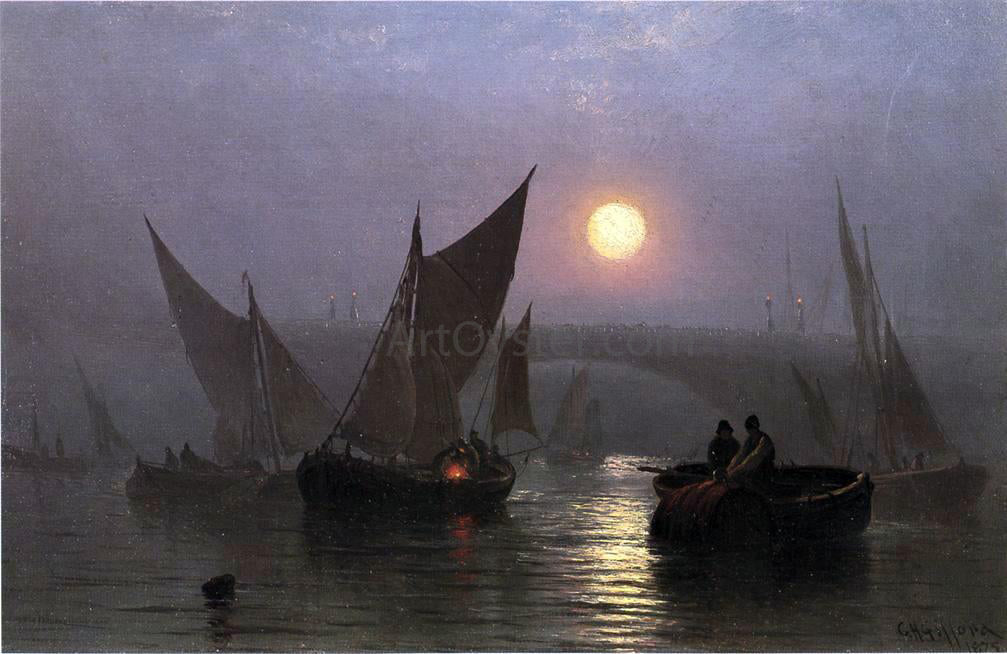 Charles Henry Gifford Battersea Bridge, London - Canvas Print