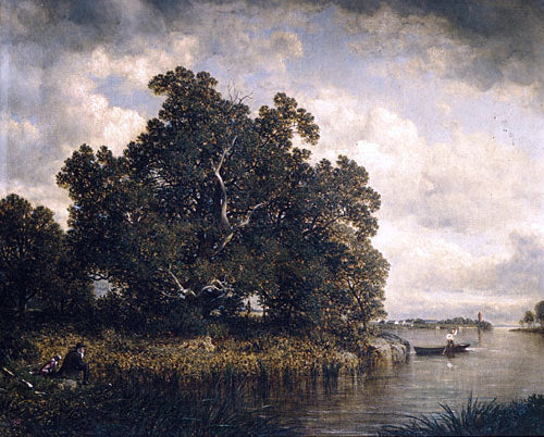 David Johnson Bayside, New Rochelle, New York - Canvas Print