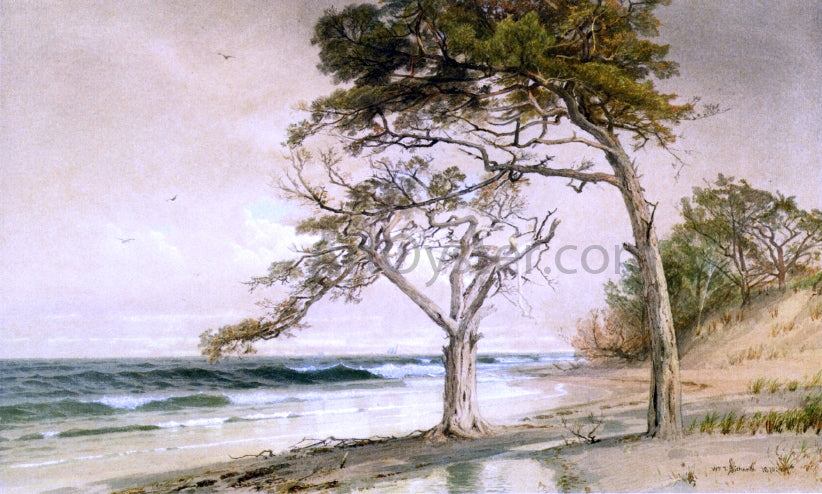 William Trost Richards Beach Scene, Trouville-sur-Mer - Canvas Print