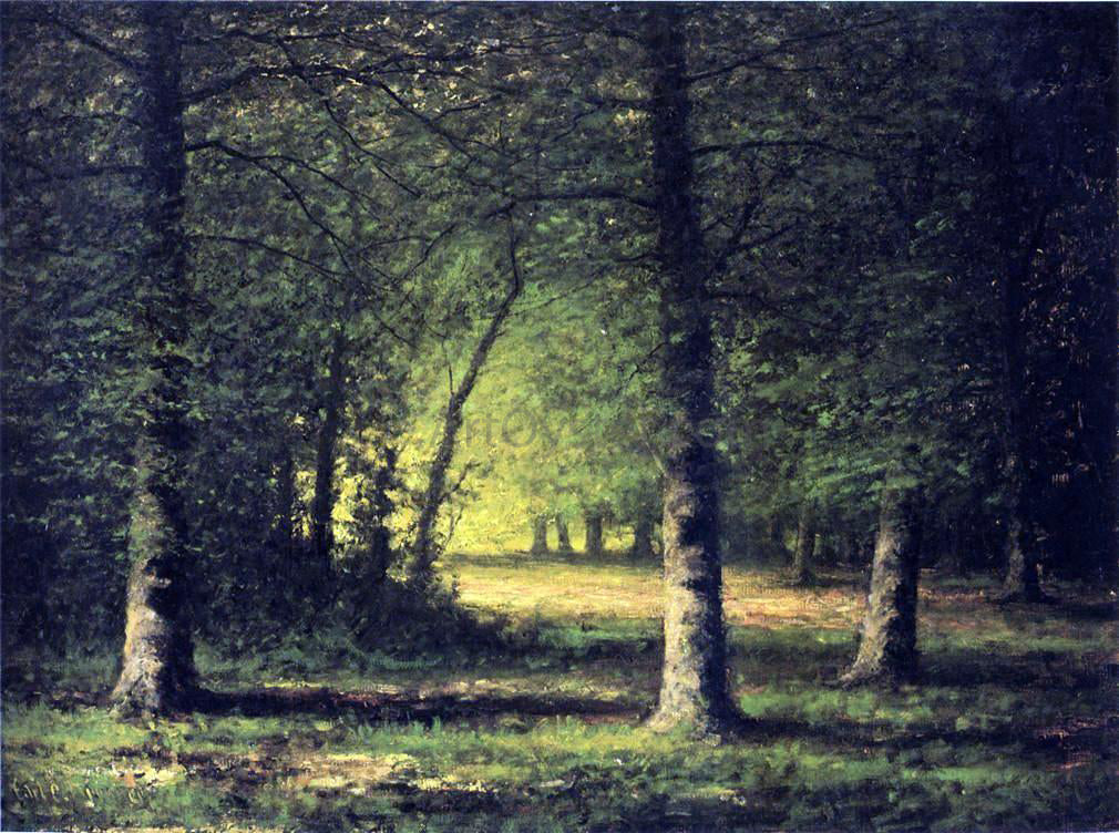 Carl Christian Brenner Beech Trees - Canvas Print