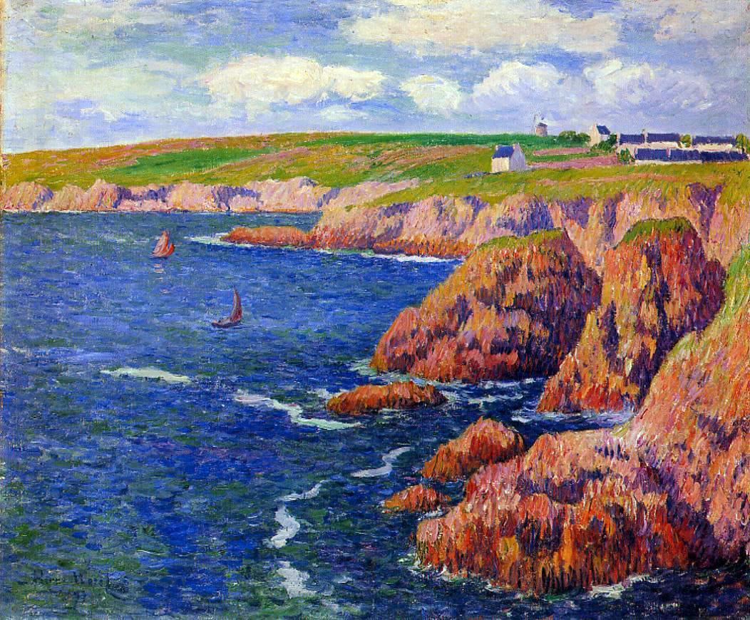 Henri Moret Beg-er-Vran - Finistere - Canvas Print
