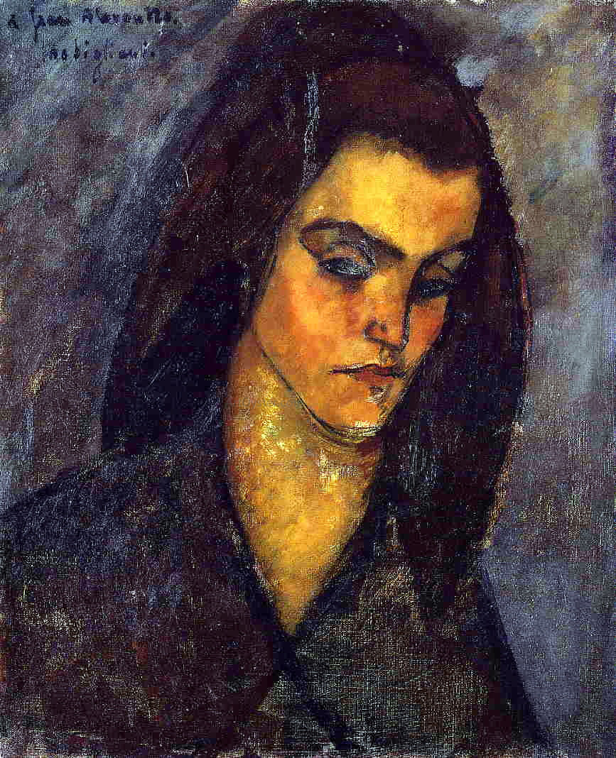 Amedeo Modigliani Beggar Woman - Canvas Print